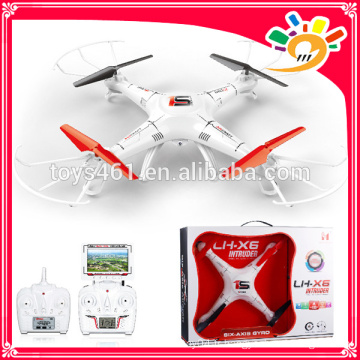 LH-X6 2.4g 6 axes 4ch rc quadcopter intrus ufo drone avec appareil photo